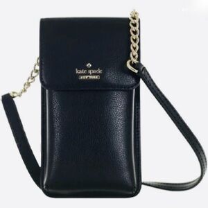 KATE SPADE New York, Staci North South Flap Small Phone Leather Crossbody Bag